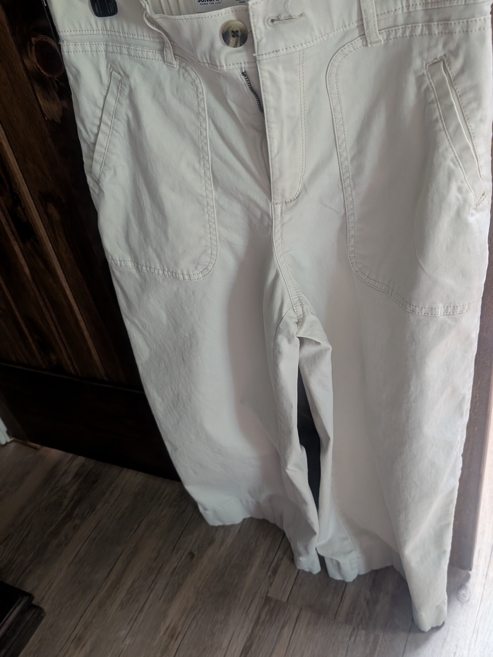 Sonoma Men's Khaki Chino Pants in Off-White